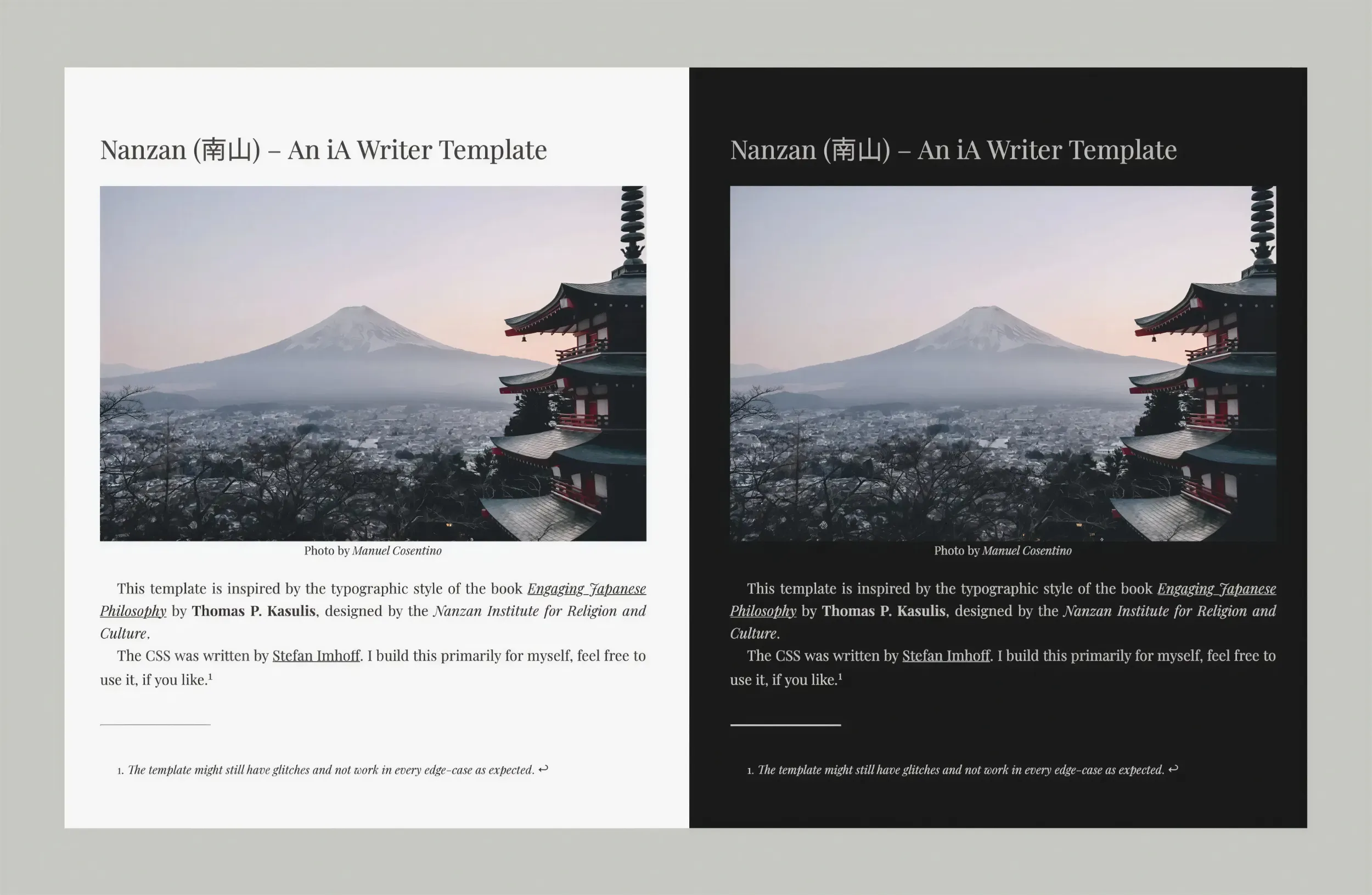 iA Writer Template Nanzan